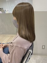 オウル(Owll) ◆◇ブリーチなし 透け感ミルクティーベージュ◇◆