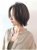 ウルフショート_メルティカラーくびれヘア_ba358891
