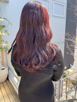 ツイギー 宮西店(TWiGGY) 波巻きローズレッド