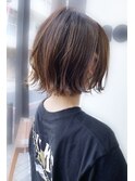《knit銀座 佐野元気》20代30代40代ショートボブ丸み前下がり