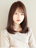 20代30代40代 大人可愛いワンカールヘア　ミディアム