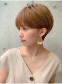 ミニウルフレイヤーカット顔周りカット前髪カットショート/大宮