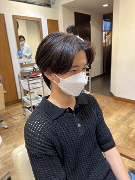 エクリ 麻布十番(equri) ニュアンスセンターパートウルフカット