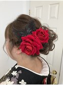 成人式×ヘアセット