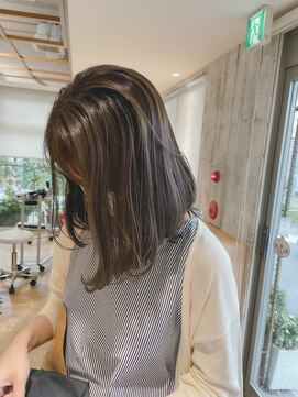 クラップス 上大岡(CLAPS) オリーブカラー/透明感カラー/赤み消し/【ブリーチ無し】