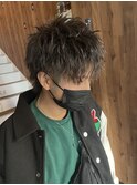 MEN'S HAIR ウルフマッシュ×アイロンスタイリング
