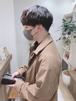 モリオフロムロンドン 松戸店(Morio from London)&nbsp;【松戸 岩口】ちょこり耳かかる波巻マッシュショート