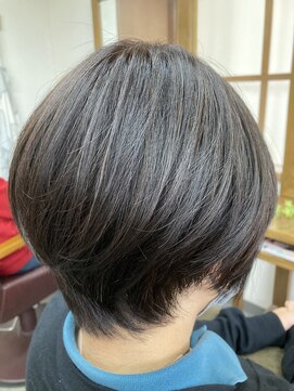 東京ヘアーサロン 丸みショート/30代/ 40代/50代/60代/北本/鴻巣/桶川/上尾