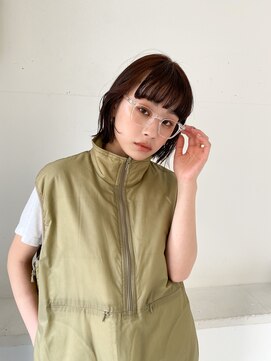 リトル 渋谷(little) ボブウルフ×フェイスレイヤー