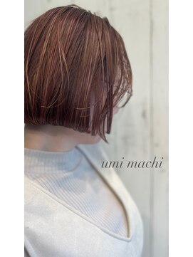 ウミマチ(umi machi) umi machi 艶感溢れる秋色ハイライトmix 2023/11/14