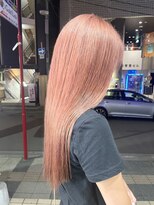 ヘアアトリエコモノ(hair l'atelier KoMoNo) 【2bleach】淡色女子必見！ピンクミルクティーカラー！