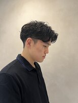 ウル(uru)&nbsp;☆お客様style☆センターパート×ニュアンスパーマ