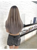 シールエクステ80本  バレイヤージュ風