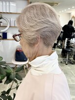 チャンプ 小阪店(Champ)&nbsp;【Champ小阪店】ミセスショート、魅せるグレイヘア