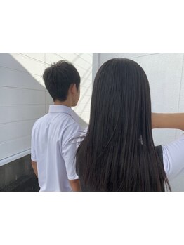 【縮毛矯正・キラガミ認定サロン】クセや広がりを抑え、自然なまとまりのある髪へ。