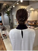 お団子アレンジ