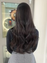 キャンバス バイ ネオリーブ 横浜西口(Canvas by neo.)&nbsp;透け感◎グレージュ韓国ロングウェーブヘア【横浜】