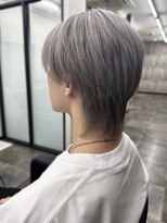 スターズ 川越店(STARS)&nbsp;シルバーカラー　ウルフヘア　メンズショート　ケアブリーチ