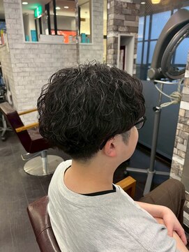 ヘアーメイク ロージー 北18条店(HAIR MAKE ROSY) 波巻きスパイラルセンターパートサイドパート韓国風マッシュ