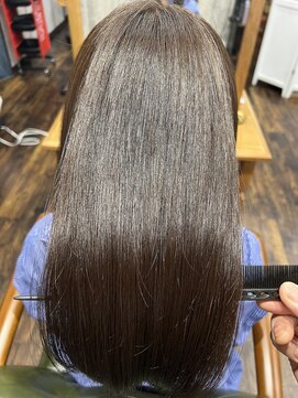 アイリーファンビリ(irie fambilly) 髪質改善メテオカラー×艶ベージュ