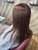 ルネッサンスヘアー ラファエロ(RAFFAELLO)&nbsp;艶々グレーカラー　モーヴピンク　艶カラー　艶髪ロング