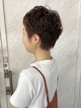 エヌドット 深江橋(n.) 天使のようなショートパーマ☆