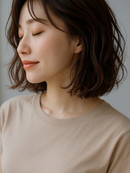 テラス 古河店の写真/大人女性からの支持率◎扱いづらい前髪もスタイリングしやすく、忙しい朝のセットも簡単に!【古河/古河駅】