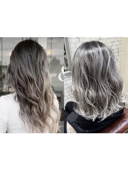 バレイヤージュ・エアタッチ・ブリーチカラーはお任せください！透明感×立体感をプラスしたオシャレカラー