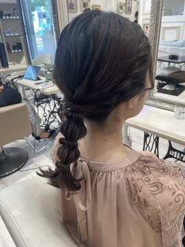 フェリー 有明ガーデン店(FEERIE) ふわふわ編みおろしアレンジ☆