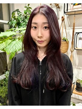 リーニュ(Ligne) ツヤ感たっぷりのロング×レイヤースタイル