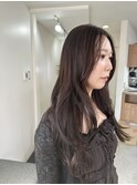 ロングレイヤー/透明感カラー/レイヤーカット/大人可愛い
