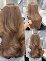 アルドーレヴェントホリエ(Ardore vento horie)&nbsp;ブリーチなしダブルカラーで作るハニーベージュ♪