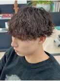 横浜波巻きパーマツイスパツイストスパイラルパーマ緩め弱め30代