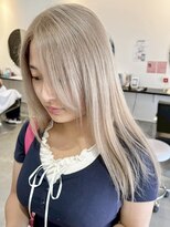 ラック 表参道(LUCK) ホワイトベージュ/ホワイトブリーチ/レイヤーカット