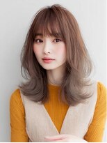 ダル 渋谷/表参道(DAL.)&nbsp;レイヤーカット髪質改善カラーブリーチなしダブルカラー韓国