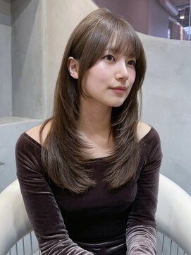 グロー 大宮(GLROW) □大宮レイヤーカットブリーチなしダブルカラー髪質改善縮毛矯正