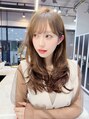 ファンナギンザ(FaNNa ginza)&nbsp;ブリーチなしの透明感カラーで人気のミルクティーベージュに