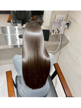 【髪質改善専門店】凪/Nagi/トリートメント&縮毛矯正【7月下旬 OPEN(予定)】の写真/東北屈指の髪質改善サロンで叶う絹のような手触り。誰もが振り返る艶髪に◎
