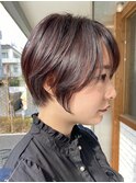 【竹嶌】柔らか質感!大人の丸みショートスタイル