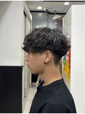 シャドウパーマ　フリックパーマ　波巻きスパイラル　ピンパーマ