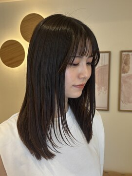 ラヴィズム 栄店(LUVISM) ミディアム/ボブ/髪質改善/縮毛矯正/顔周りレイヤー/艶カラー