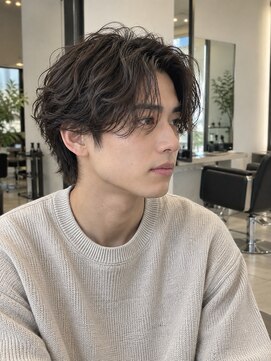 テーラヘアー 我孫子店(TELA HAIR) 《無造作質感》ゆるめ波巻きパーマ