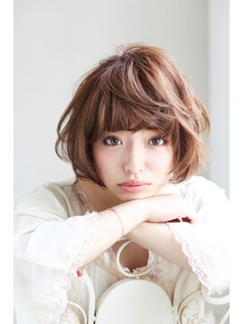 ソース ヘア アトリエ 京橋(Source hair atelier) 【Source】フェミニンフレンチボブ