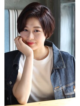 ナナナ パレナ 宝塚店(nanana parena) 超微粒子トリートメントでまとまるハンサムショート