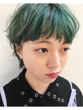 レコ 渋谷(LECO) summer green color