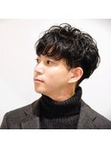 メンズパーマスタイル