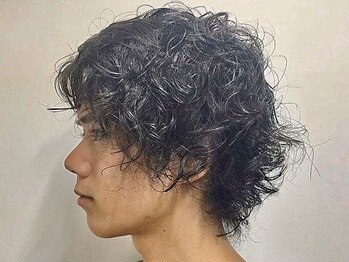 バーバーショップ テト キタヤマ(barber shop tete kitayama)の写真/【北山駅徒歩1分】「自分らしい」Styleをパーマで再現！自然なのに存在感がある、さりげないお洒落を演出◎