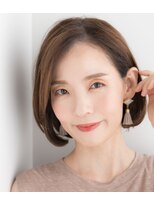 ラフ フロム ガーデン(Laf from GARDEN)&nbsp;加藤貴大30代40代オススメ！ふんわり大人の切りっぱなしボブ