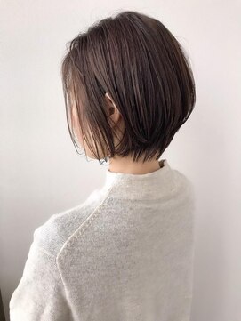 トータルビューティーハウス フラップ ミチ 野田店(total beauty house flap MICHI) 【flapMICHI島田和也】耳かけ前下がりボブ