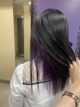 アンリップ ジー(salon unripＧ) h.i #パープルインナー